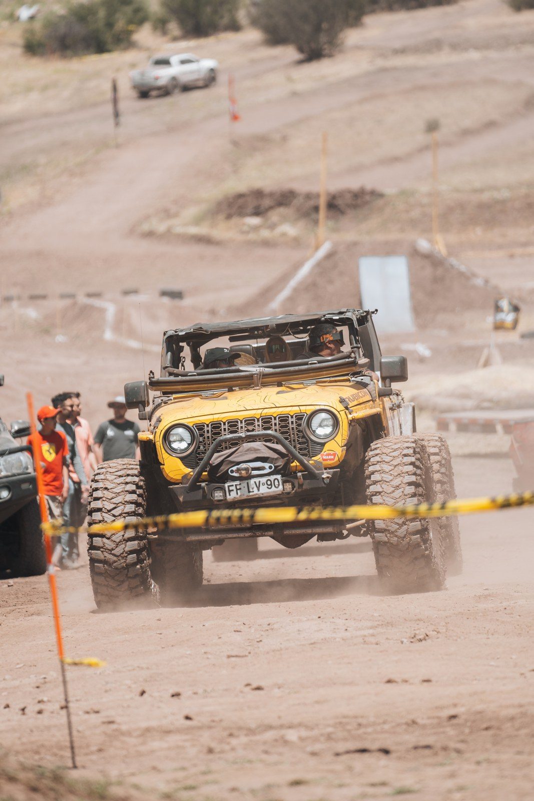 Jeep en la prueba Dirt Attack