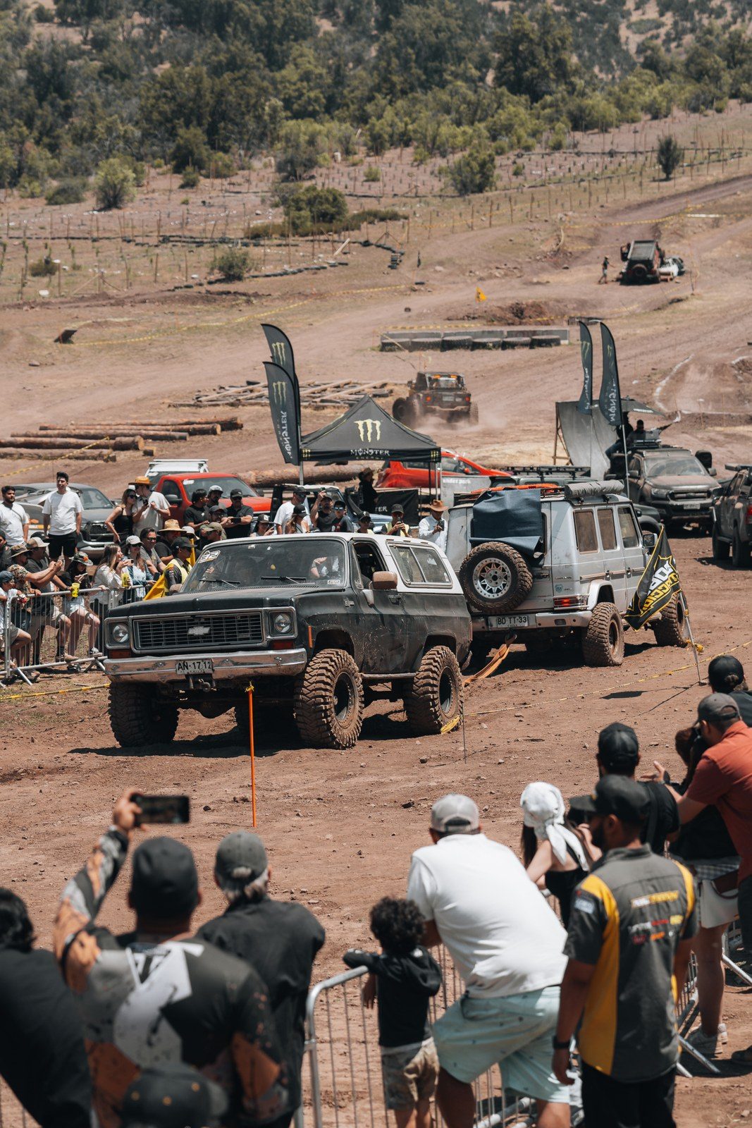 Exhibición de vehículos 4x4